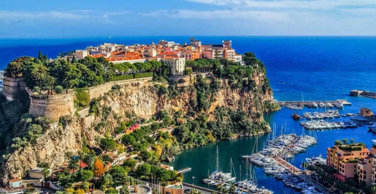 Luxurious Flat At 5 Min By Walk To Monaco, Free Parking And Sea View Διαμέρισμα Beausoleil Εξωτερικό φωτογραφία