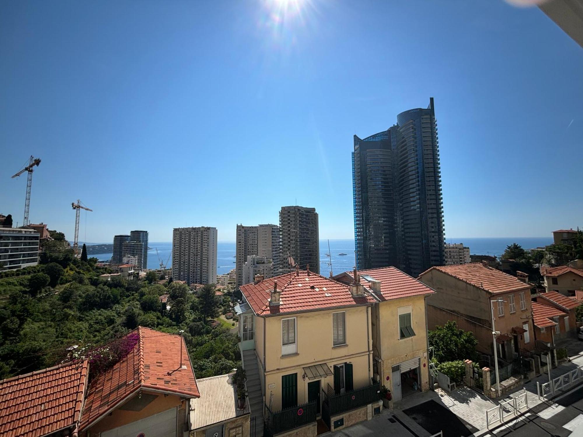 Luxurious Flat At 5 Min By Walk To Monaco, Free Parking And Sea View Διαμέρισμα Beausoleil Εξωτερικό φωτογραφία